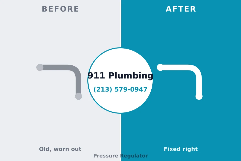 Before and after: plumbing repair Shoreham, MI